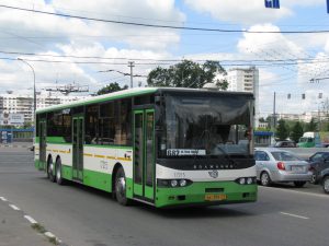 атоколонна 1308, новые автобусы Волжанин