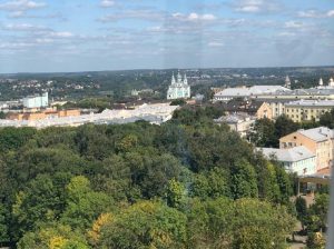 Обзор Смоленска с нового колеса обозрения 
